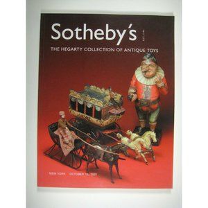 Sotheby's Auction Catalog 2001 Hegarty Collection Antique Toys NY7715 Cast Iron